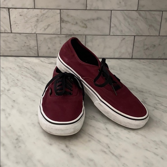Vans Other - Burgundy Vans Men’s 7.5 Women’s 9.0 Excellent